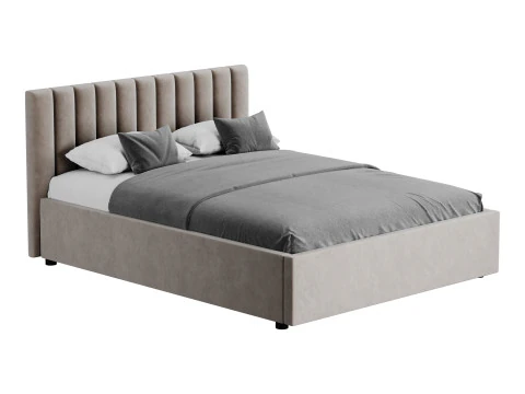 Cama de casal Ol&iacute;via Modelo 3D