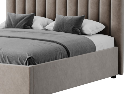 Double bed Olivia 3D 모델