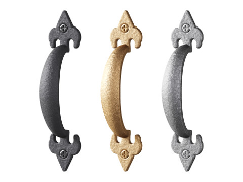 Dresser Door Pulls 3D 모델