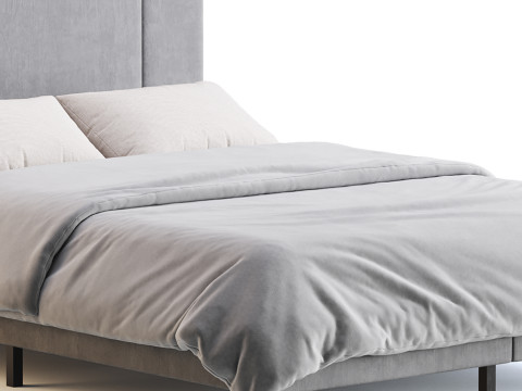Flolinda Queen Bed 3D 모델