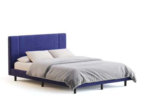 Flolinda Queen Bed 3D 모델