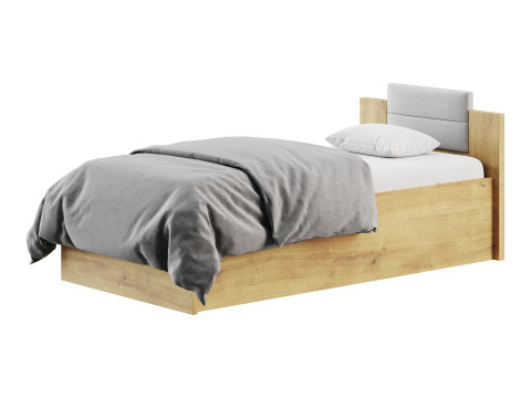 Granny Oak Kraft Bed 3D Model