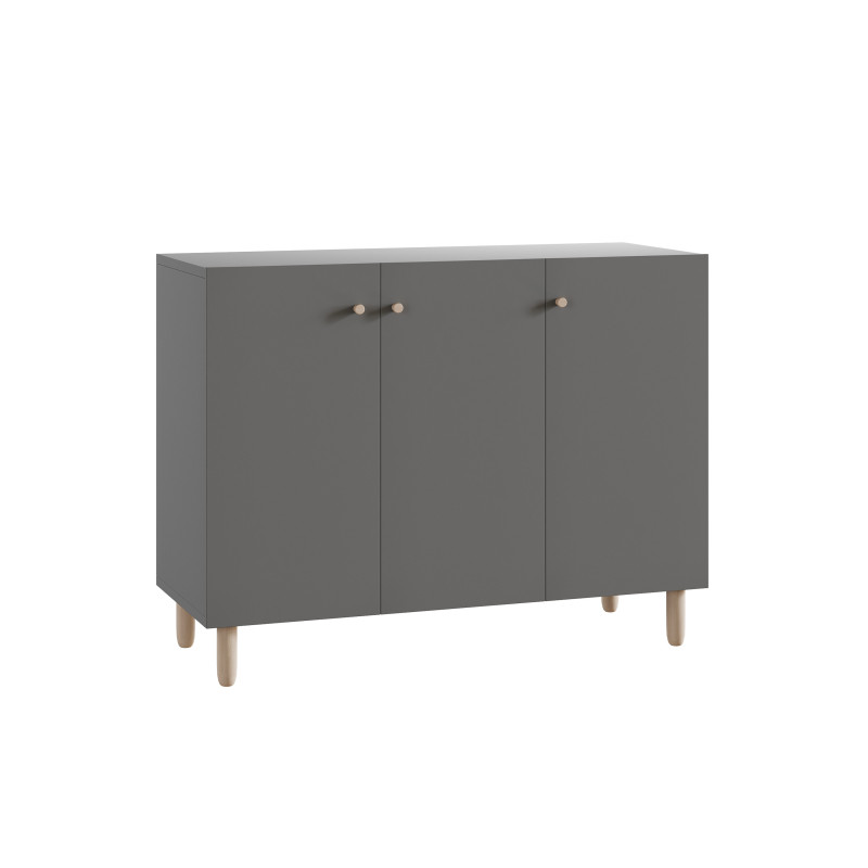 Hanna s Cabinet 2 Grey 3Dモデル .c4d .max .obj .3ds .fbx .stl .blend 
