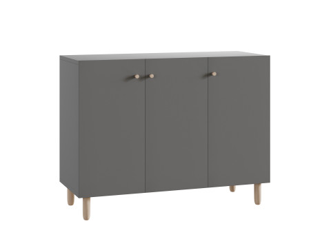 Hanna s Cabinet 2 Grey 3Dモデル