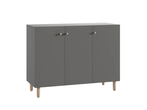 Il gabinetto di Hanna 2 Grigio Modello 3D