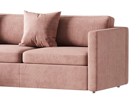 Harris Leather Sofa 3 3D Model