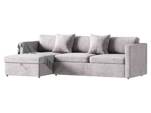 Harris Leather Sofa 3 Modelo 3D
