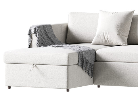 Harris Leather Sofa 3 Modelo 3D