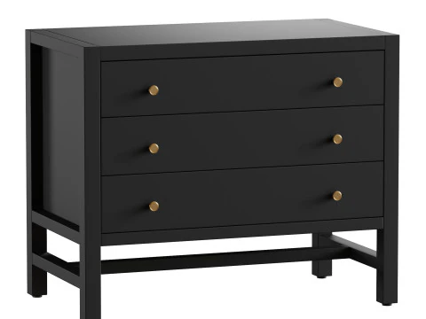 Hector Nightstand 3D Model