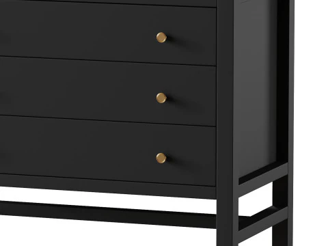 Hector Nightstand 3D Model