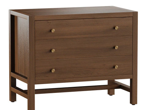 Hector Nightstand 3D Model