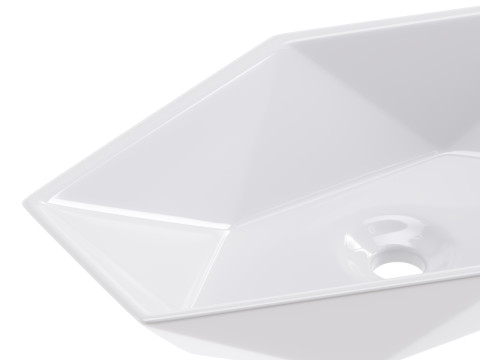 Hexy Bathroom Wash basin 3D 모델