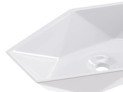 Hexy Bathroom Wash basin 3D Model