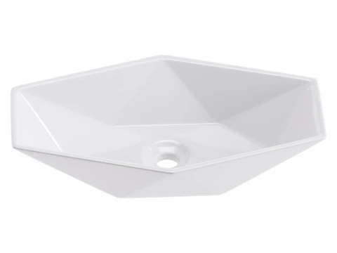 Hexy Bathroom Wash basin 3D Model