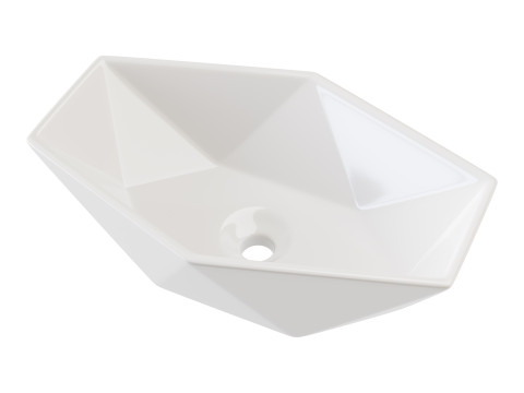 Hexy Bathroom Wash basin 3D 모델
