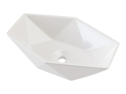 Hexy Bathroom Wash basin 3D Model