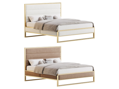 Homfa King Bed 3Dモデル