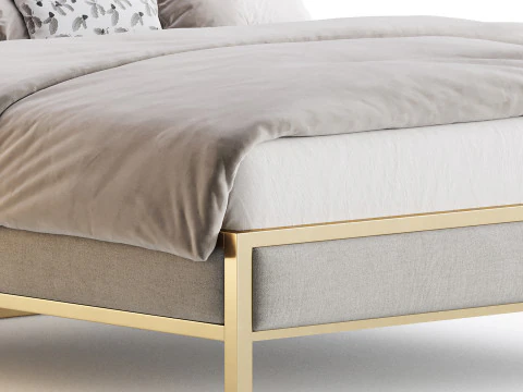 Tempat Tidur King Homfa Model 3D