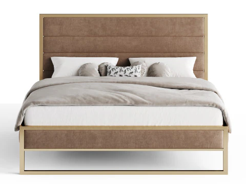 Tempat Tidur King Homfa Model 3D