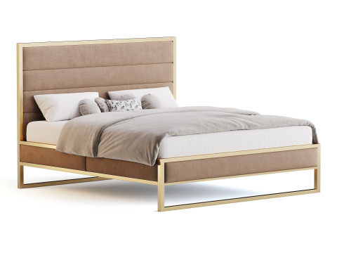 Homfa King Bed 3D 模型