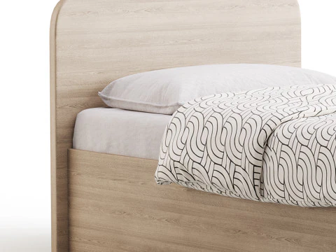 Cama Ingrid Modelo 3D