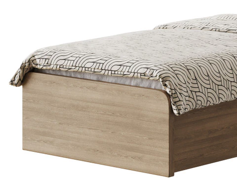 Cama Ingrid Modelo 3D