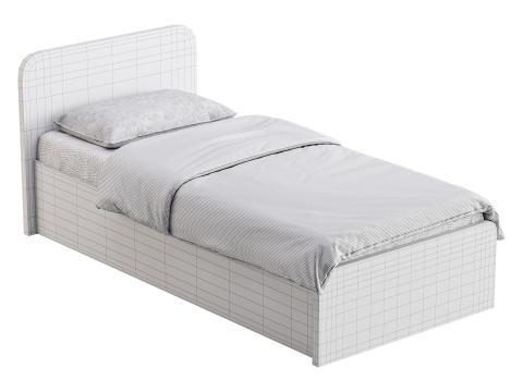 Ingrid bed Modello 3D