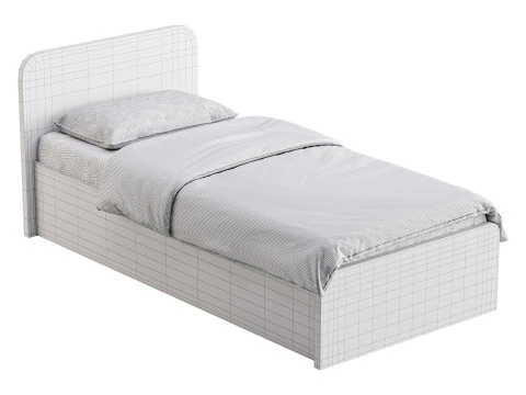 Cama Ingrid Modelo 3D