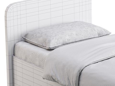 Ingrid bed Modello 3D