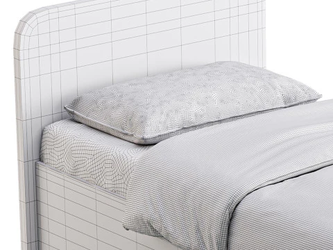 Cama Ingrid Modelo 3D