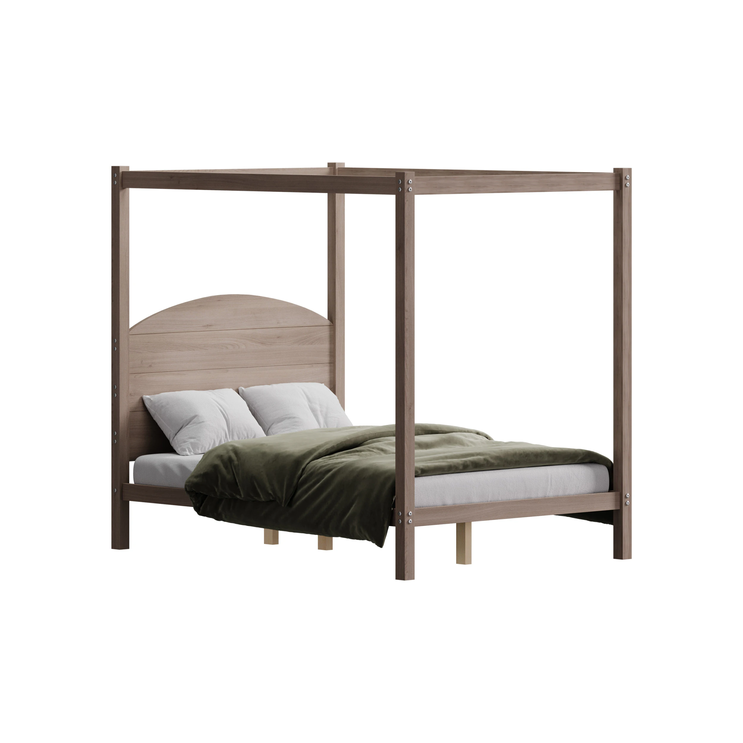 Kids bed Euroco 3D Model .c4d .max .obj .3ds .fbx .stl .blend 