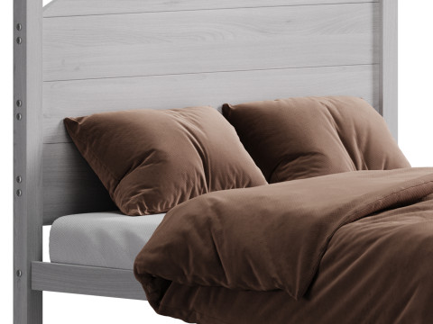 Kids bed Euroco Modello 3D