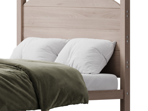 Kids bed Euroco Modello 3D