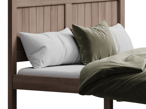Kids bed Zimtown Full Bed Frame 3D Model