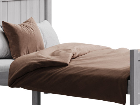 Kids bed Zimtown Full Bed Frame 3D Model