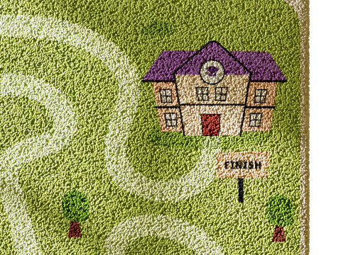 Kids carpet set 5 3D Model