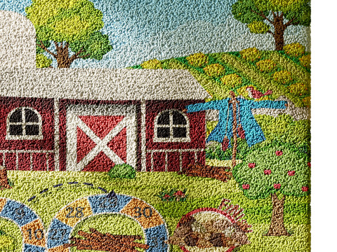 Kids carpet set 5 3D Model