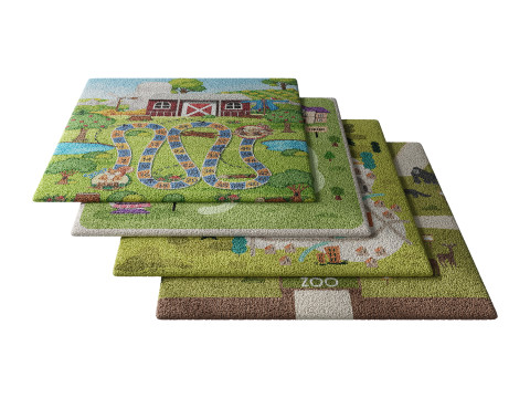 Kids carpet set 5 3D Model