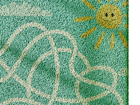 Kids carpet set 6 3D Модель