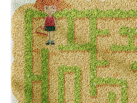 Kids carpet set 7 Model 3D