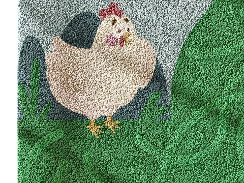Kids carpet set 10 3D Model
