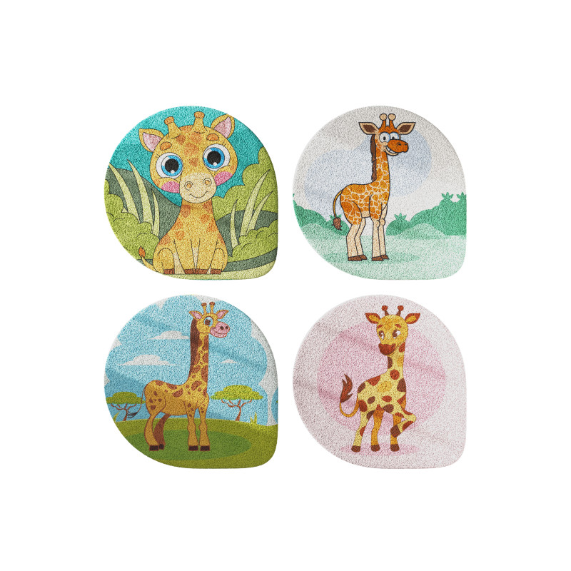Kids carpet set 11 3D Model .c4d .max .obj .3ds .fbx .stl .blend 