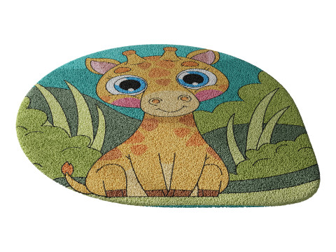 Kids carpet set 11 3D Model