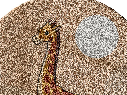 Kids carpet set 12 3D Model