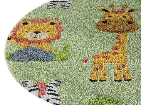 Kids carpet set 13 3D Model