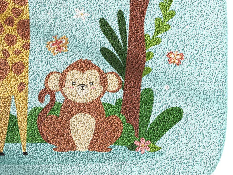 Kids carpet set 13 3D Model