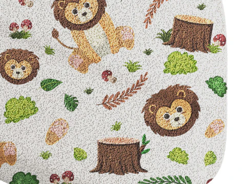 Kids carpet set 13 3D Model