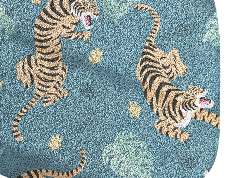 Kids carpet set 15 3D Model