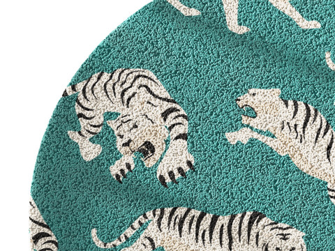 Kids carpet set 15 3D Model