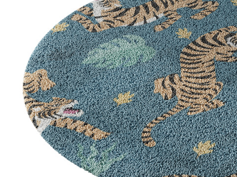 Kids carpet set 15 3D Model